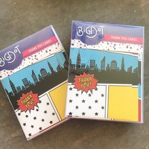Superhero thank you cards! Never been opened!